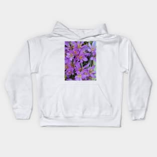 Crocus - by South Australian artist Avril Thomas at Magpie Springs - Adelaide Hills  - Fleurieu Peninsula - South Australia Kids Hoodie